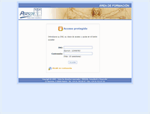 Tablet Screenshot of examenes.personconsulting.es